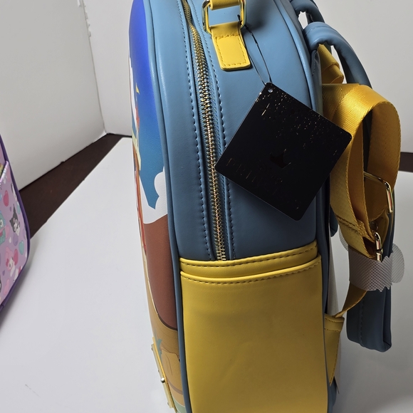 Loungefly Disney Little Mermaid Ariel Scene Mini Backpack & Card Holder NWT main image 8